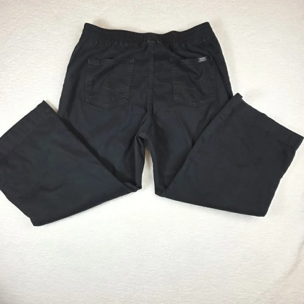 Levi's Signature Wide Leg Cropped Pullon Pants Size 14/32